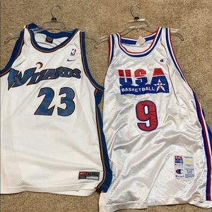Vintage Micheal Jordan Jerseys